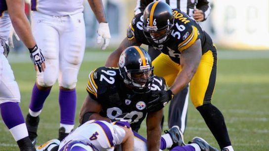 Steelers James Harrison LaMarr Woodley Steelers James Harrison LaMarr Woodley