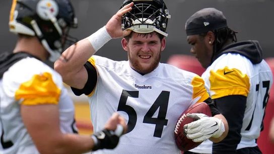 Steelers' Zach Frazier taking a break during OTAs Steelers' Zach Frazier taking a break during OTAs