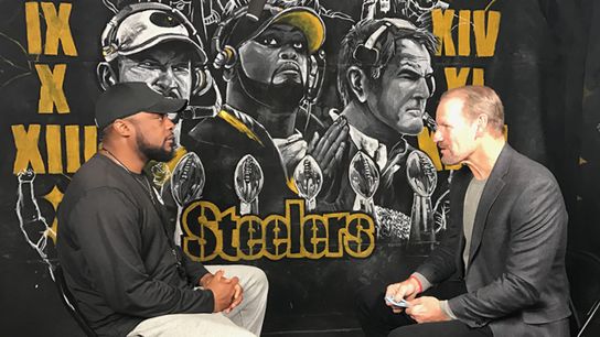 Steelers Mike Tomlin and Bill Cowher Steelers Mike Tomlin and Bill Cowher