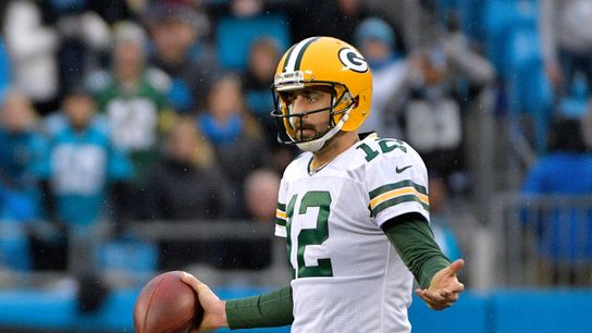 Steelers' quarterback Aaron Rodgers during his time with the Green Bay Packers under Head Coach Matt LeFleur. Steelers' quarterback Aaron Rodgers during his time with the Green Bay Packers under Head Coach Matt LeFleur.