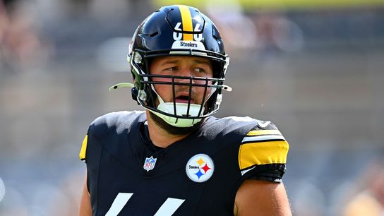 Steelers' Mason McCormick during a matchup against the Los Angeles Chargers.
