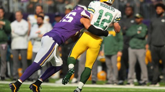 Potential Steelers' QB Aaron Rodgers during a game against the Vikings Potential Steelers' QB Aaron Rodgers during a game against the Vikings